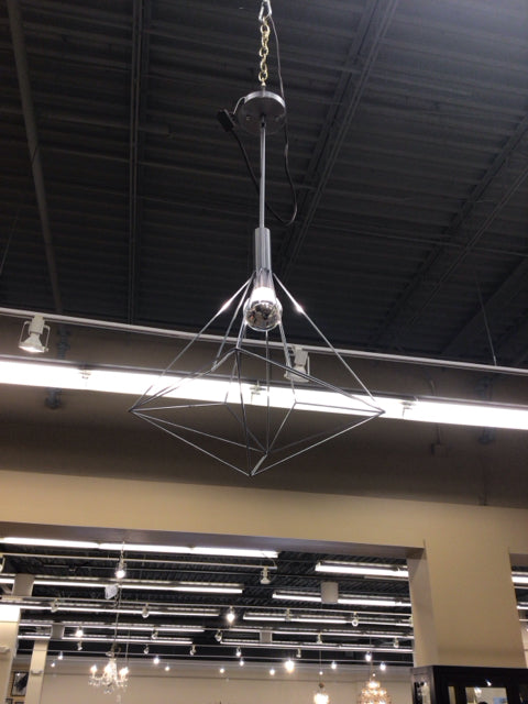 Medium Grey Pendant Chandelier