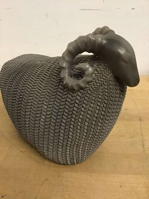 8"x8" Gray Resin Ram