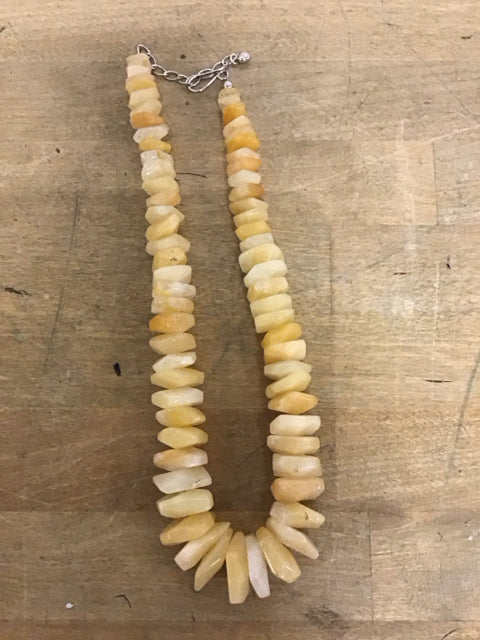 Chunky Agate Nugget Necklace