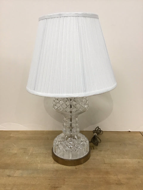 Waterford Crystal Hollywood Regency Lamp