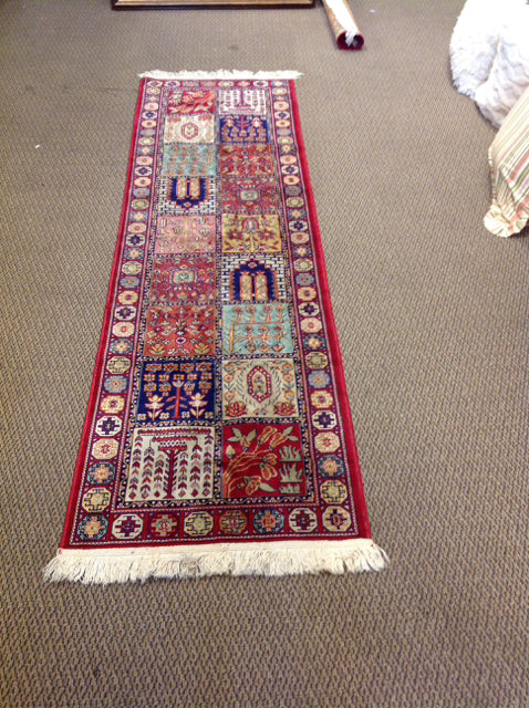 36"x87" Oriental Floor Rug Runner