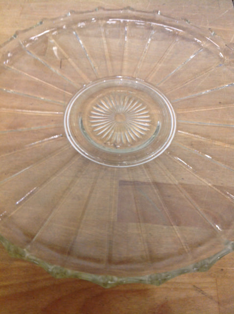 Tray- 13" Clear Glass