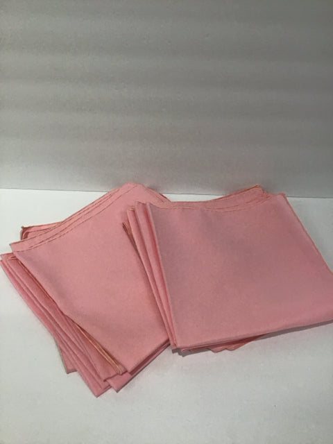 Set/12 Pink Napkins