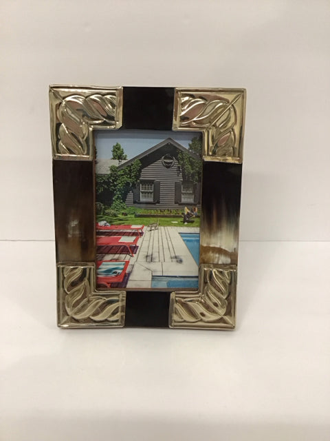 4x6 Bone/Silver Picture Frame
