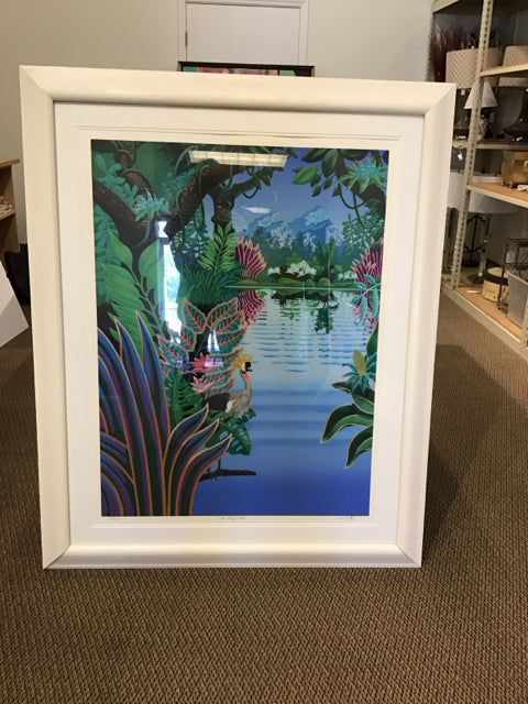 40x30 David Utz Framed "The Magic Lake" Ltd Ed