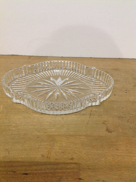 8" Waterford Carved Chrystal Candy Dish