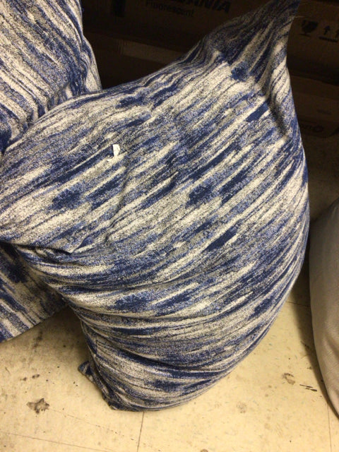 Blue & White Fabric Pillow