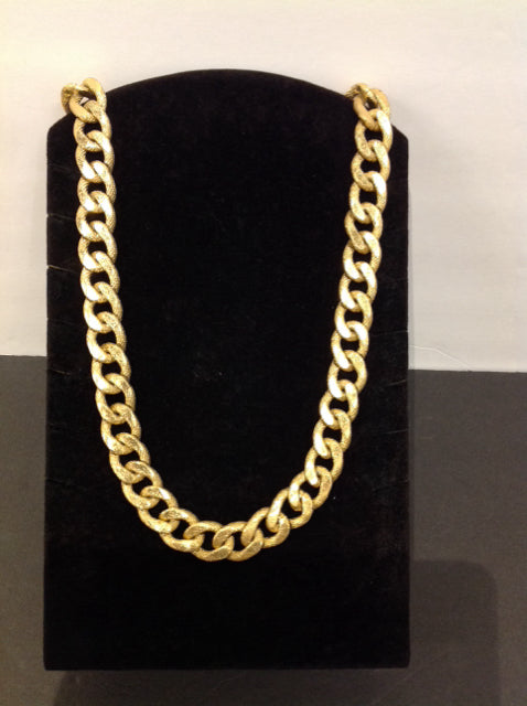 Gold Link Chain Necklace