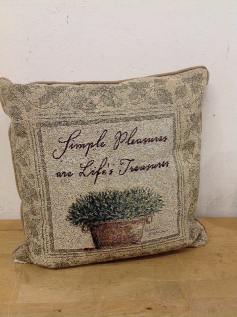 Tapestry Style Pillow