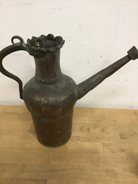13" Vintage Metal Watering Can