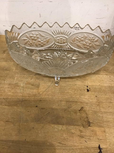 11" Cut Glass Bowl