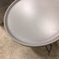 AS-IS 23 1/2" Pianca Abaco Tall Round Ash Grey Coffee Table(Ring Mark On Top)