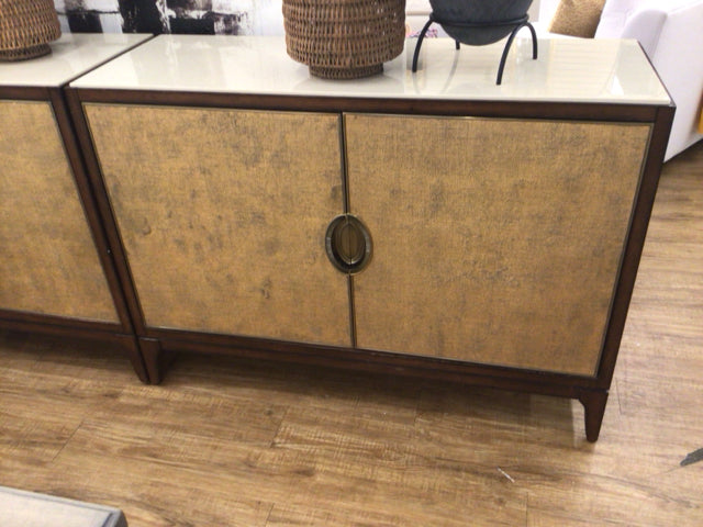18" x 50" Carcole Golden Opportunity Stone Top Chest