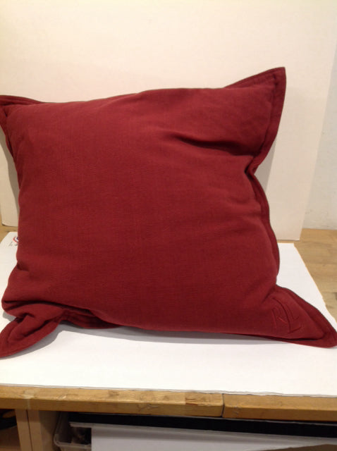 Garnet Ralph Lauren Monogram Pillow