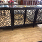 AS-IS Judith Norman Espresso Mirror Top Buffet (Cracks & Marks)