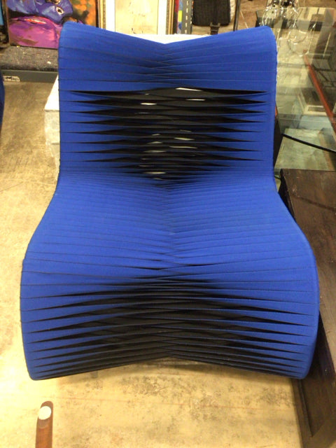 Blue Seat Belt Chair