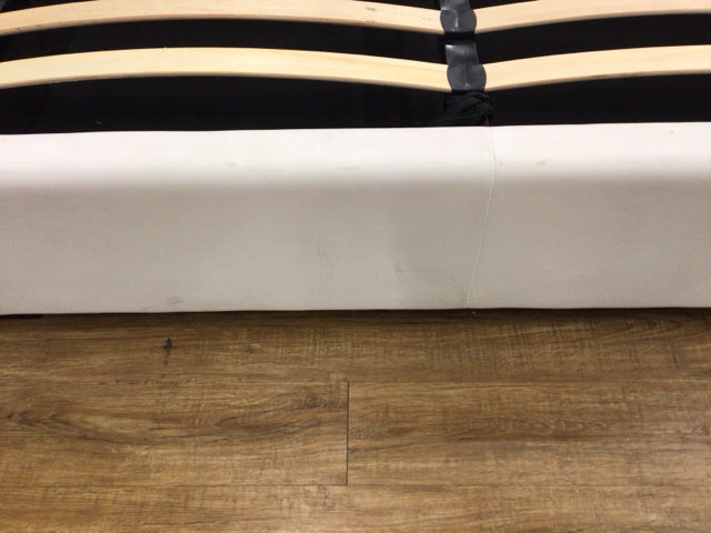 MH2G White Button Tufted Under Storage Queen Bed