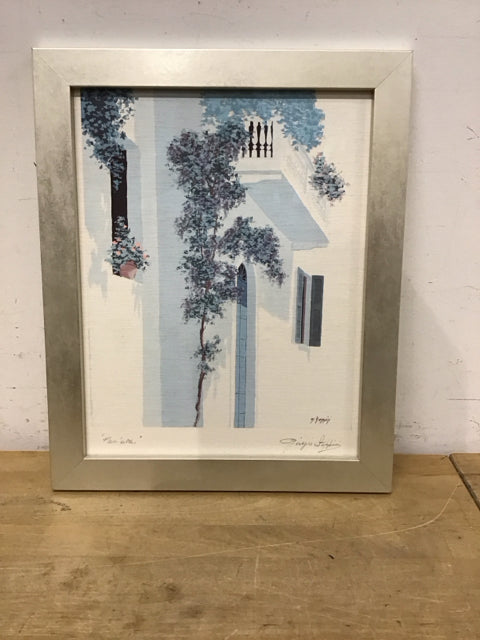 16x13 Framed Giorgio Zuppini "Facciata" Signed Print