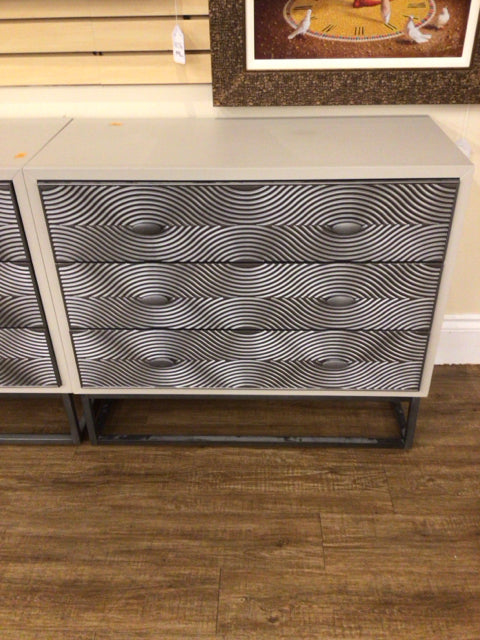 55 Downing Street Alban Modern Luxe Three Drawer Chest