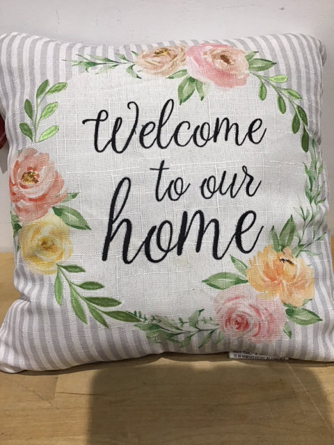 Welcome to Our Home Pillow