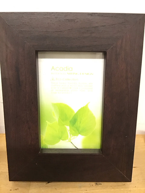 4"x6" Dark Wood Photo Frame