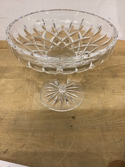 6"x5" Waterford Crystal Footed Candy Dish