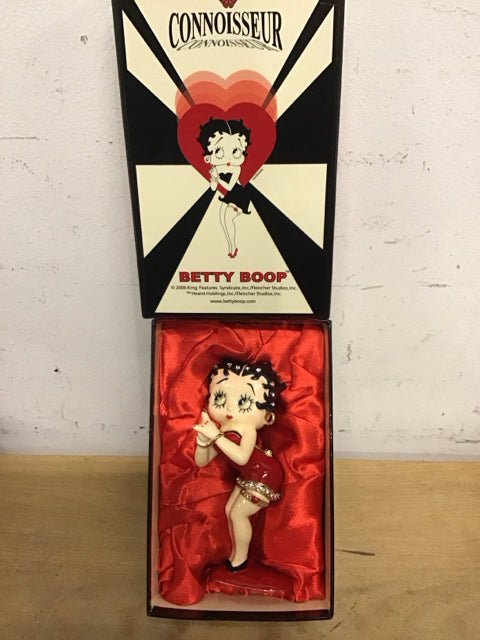 4.5" Betty Boop Trinket Box