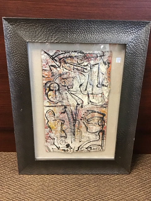 21"x27" Surrounded By Many Conditions COA Alexander Gore