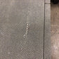 30"H x 48"W x 16"D AS-IS Interlude Home Morand Shagreen Desk/Console