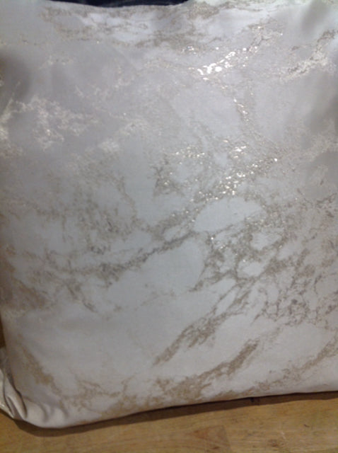 Pillow- 20" Champagne Gold Marble