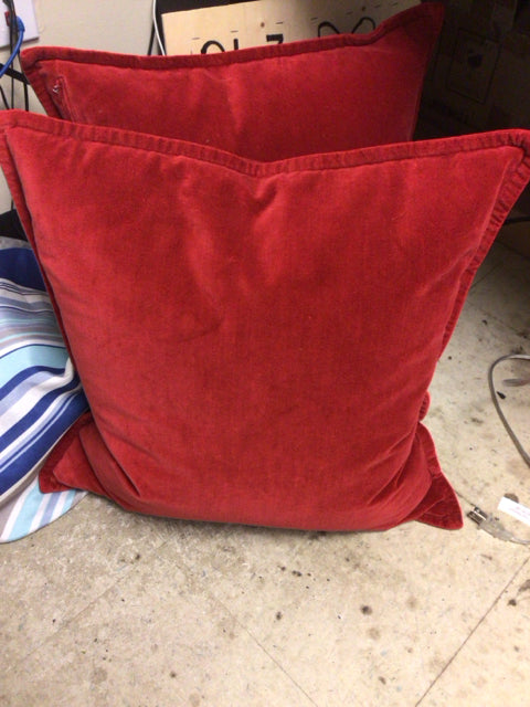 Red Fabric Pillow