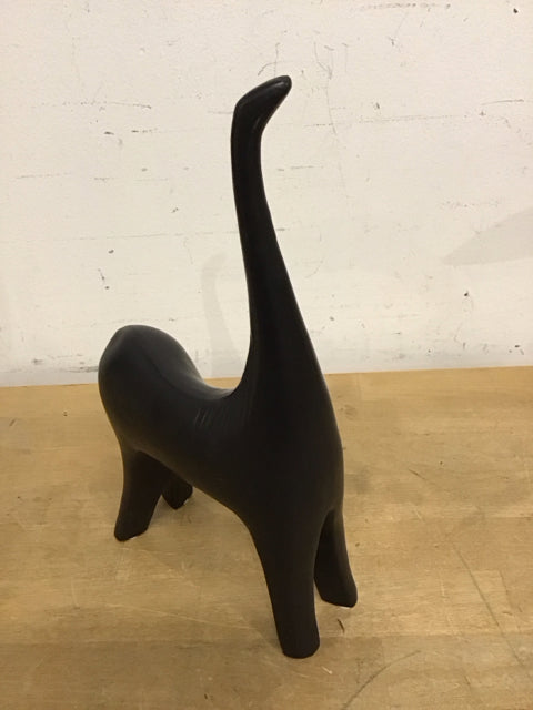 11"x7" Black Dinosaur Figure