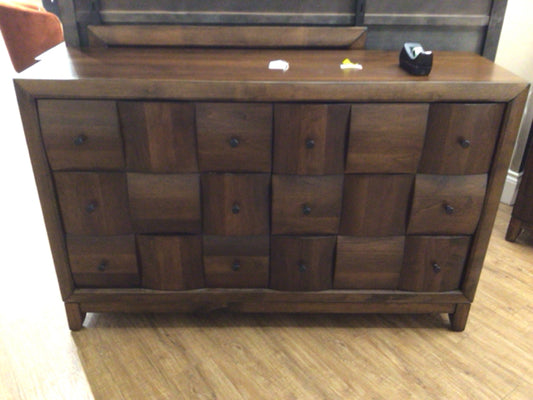 AX Furniture Six Drawer Dresser W/Mirror