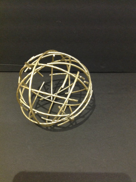 Gold Metal Orb
