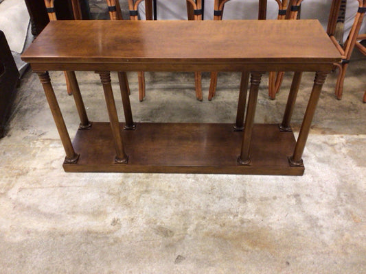 Wood Rectangle Console Table