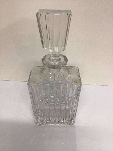 Square Cut Crystal Decanter