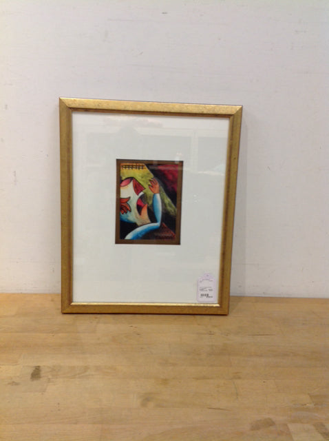 22x17.5 Framed "Nocturn 1"  Caldograph