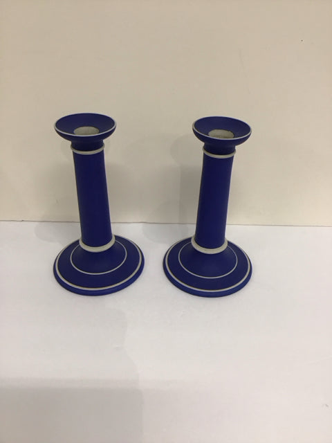 Pair Wedgewood Candlesticks