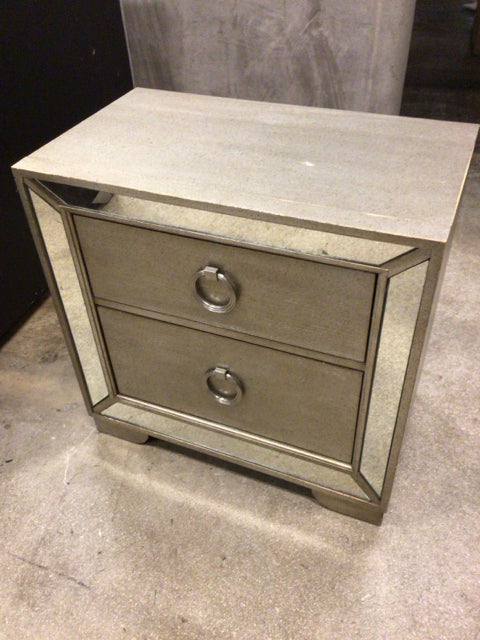 AS-IS Macys Ailey Nightstand (Worn On Top/Edge)