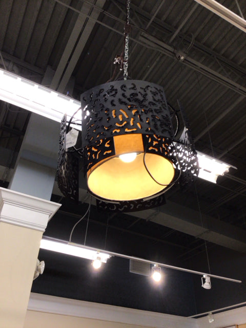Black Metal Chandelier