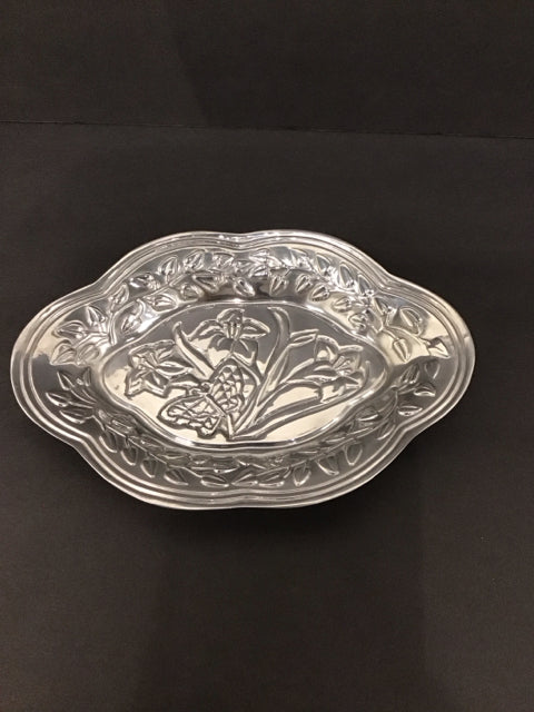 9" Lenox Silver Tray