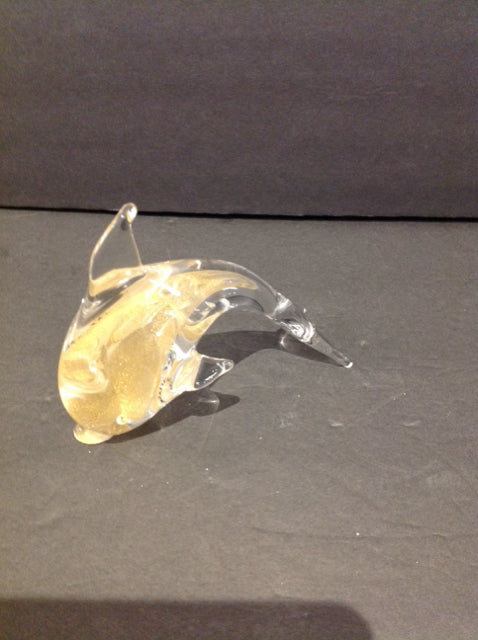 6" Glass Dolphin