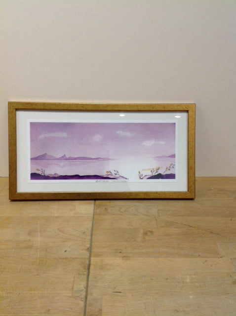 17"x9" Framed "Modern Fantasy" S/N