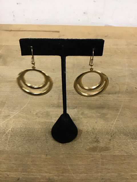 Goldtone Dangle Earrings
