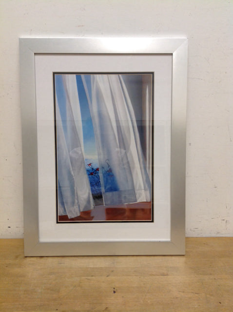 25"x18" Framed "Twilit Lilies" Alice Dalton Brown Print on Paper