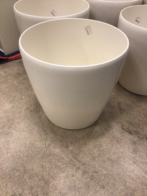 20" X 19" Lechuza Classico Premium White Planter