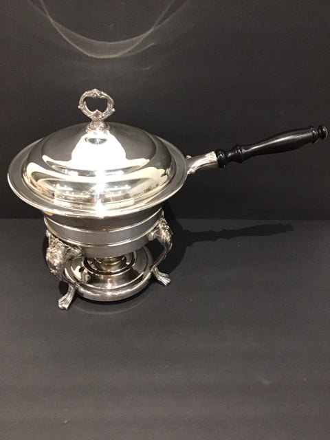 Sheridan Silverplate Chafing Dish w/Stand