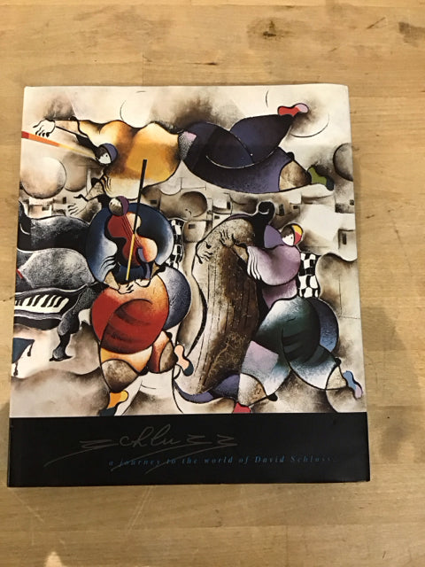 David Schluss Art Signed Coffee Table Book
