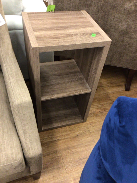 Grey Two Tier End Table