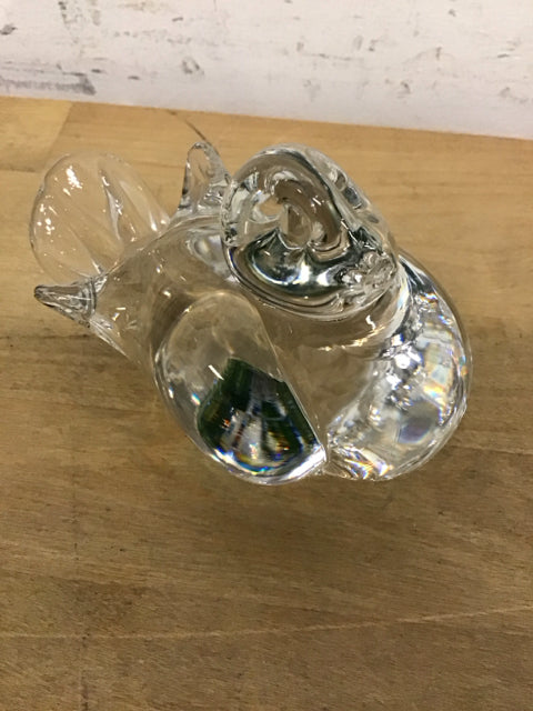 4.5" Bird Art Glass Figure